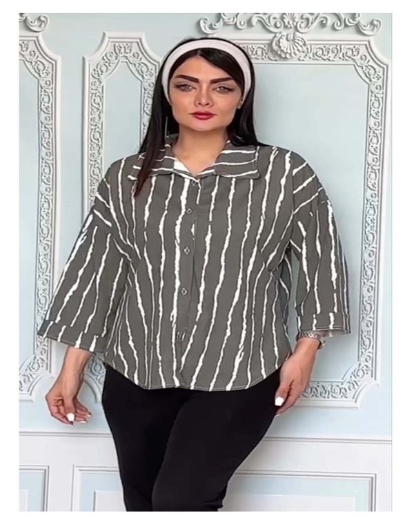 شومیز نخی اعلا رنگ بندی